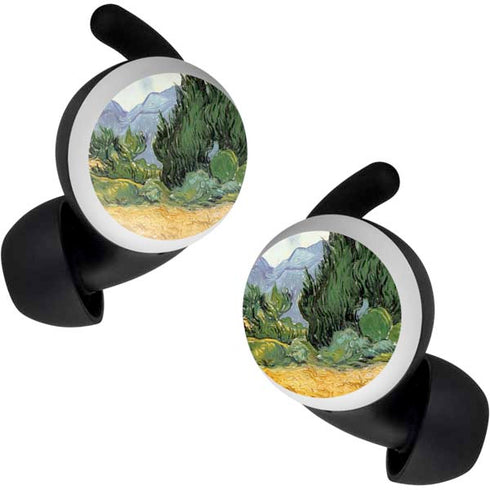Vincent Van Gogh Wheatfield with Cypresses Google Pixel Buds Skin